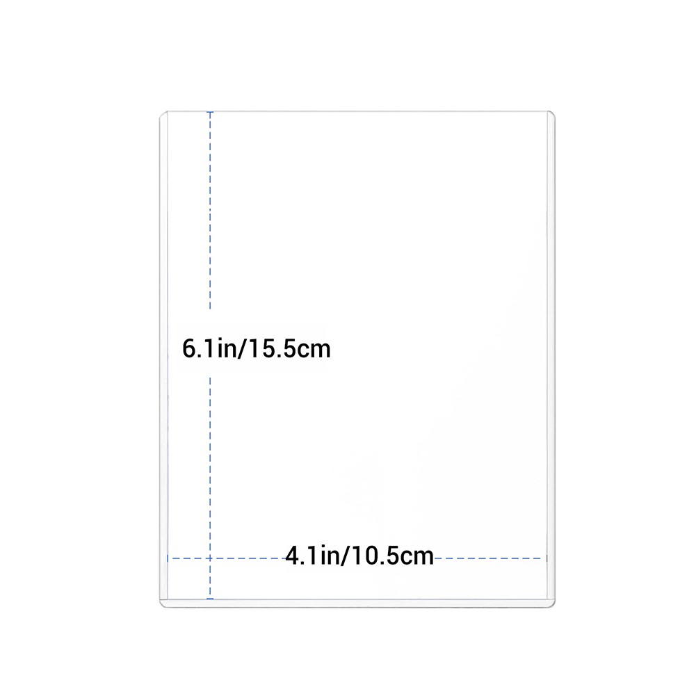 Rigid 4×6/5×7/6×9 inch Hard Plastic Protector Sleeves for Trading Cards Photos