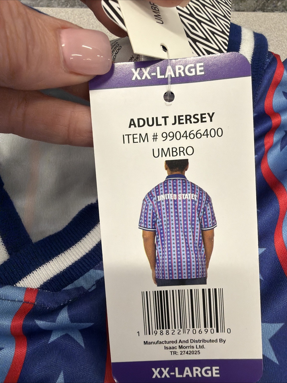 USA Soccer Team Umbro Jersey Adult Size XXL | Limited Release 2026 Unisex