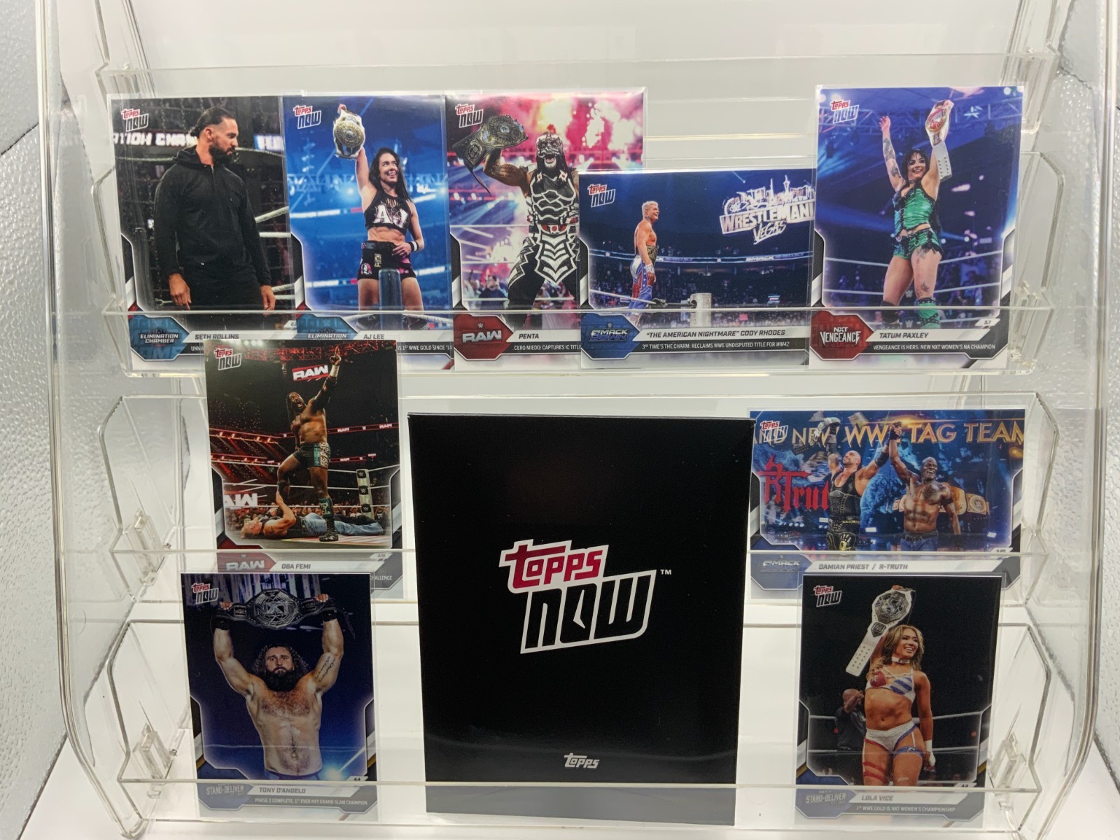 2026 Topps NOW WWE – #1-31 – You Pick – Buy 3 Ship Free *Updated as Received