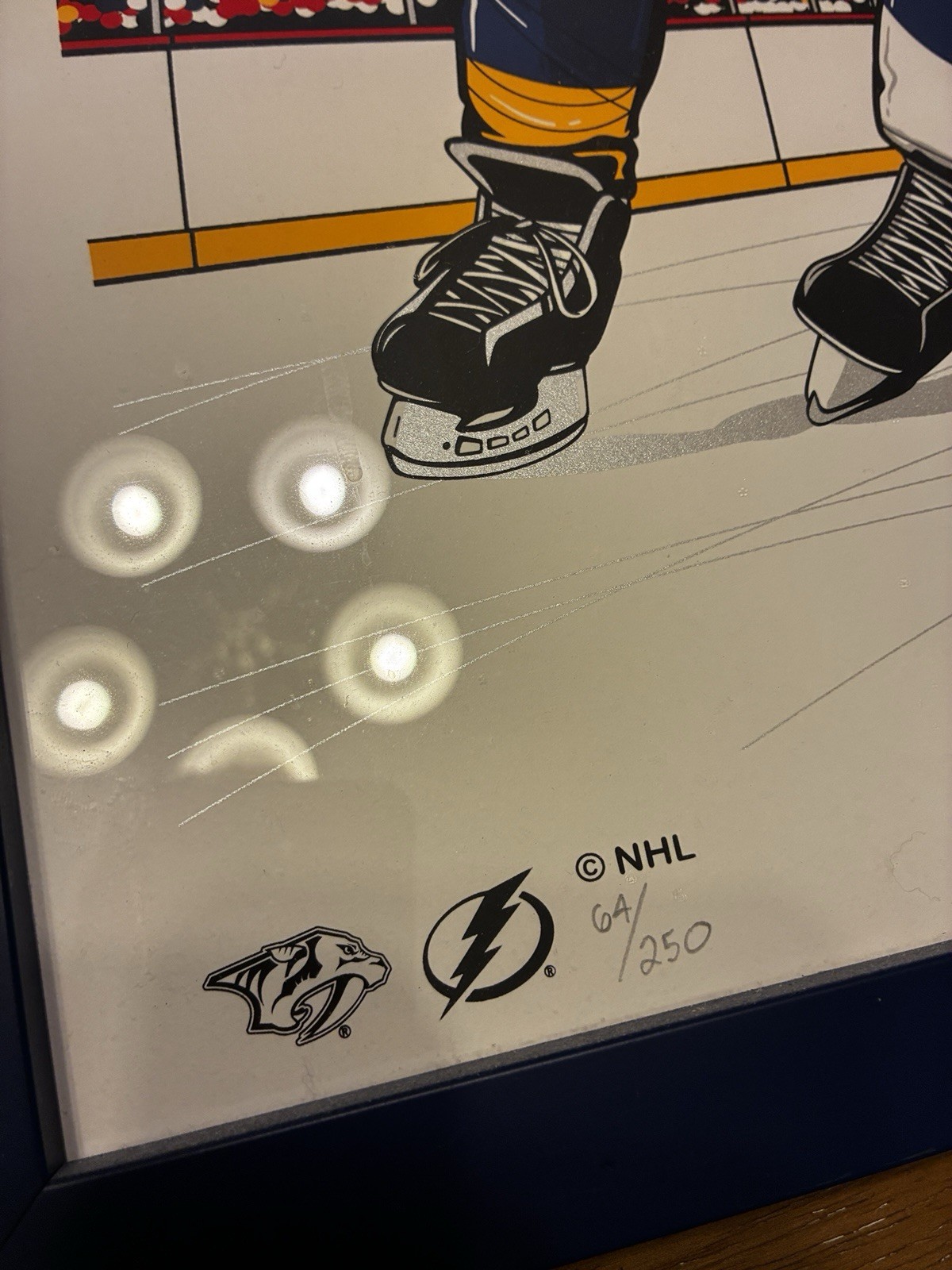 Phenom Gallery NHL Stadium Series 2022 Predators vs Lightning Serigraph 64/250