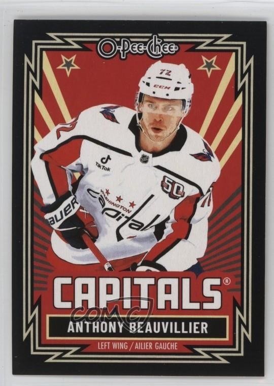 2025-26 O-Pee-Chee Retro Black Border 79/100 Anthony Beauvillier #312 1sr1