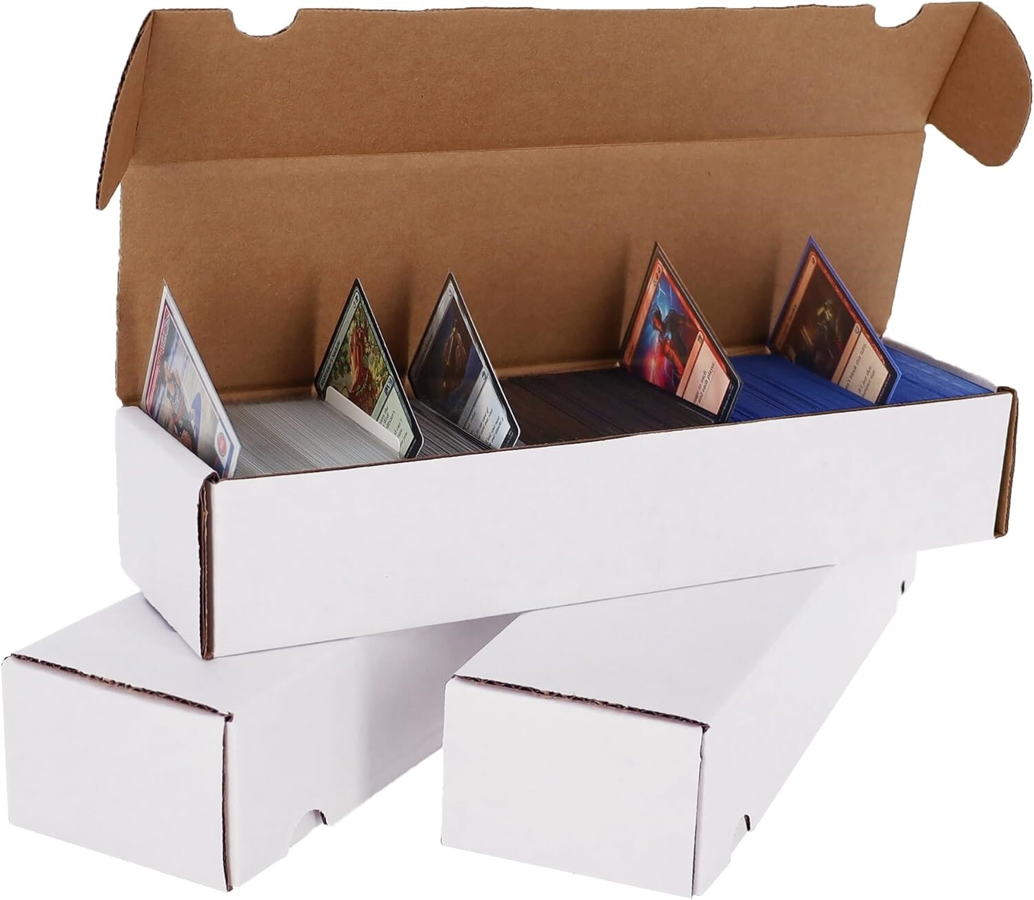 BCW 800 Count Corrugated Cardboard Baseball Trading Card Slabs Storage 1 Box