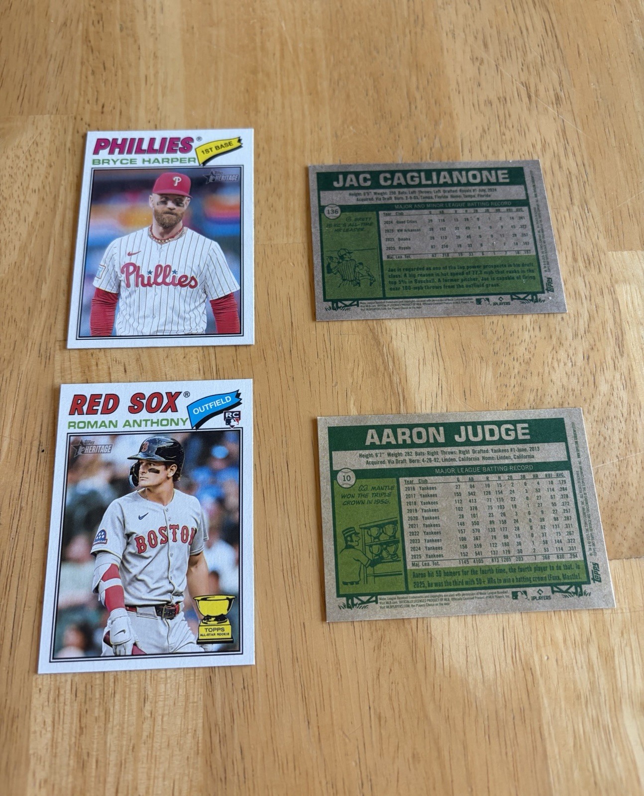 2026 Topps Baseball Heritage Lot, Pick any 10 from 201-400, 10/$5, FREE SHIPPING