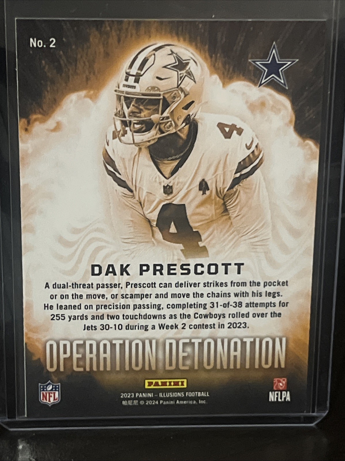 2023 Panini Illusions – Operation Detonation Dak Prescott #2