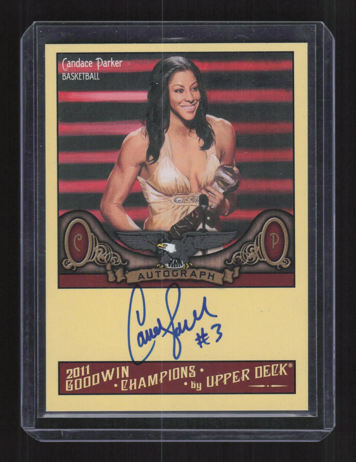 Candace Parker 2011 Upper Deck Goodwin Champions Auto #A-CP
