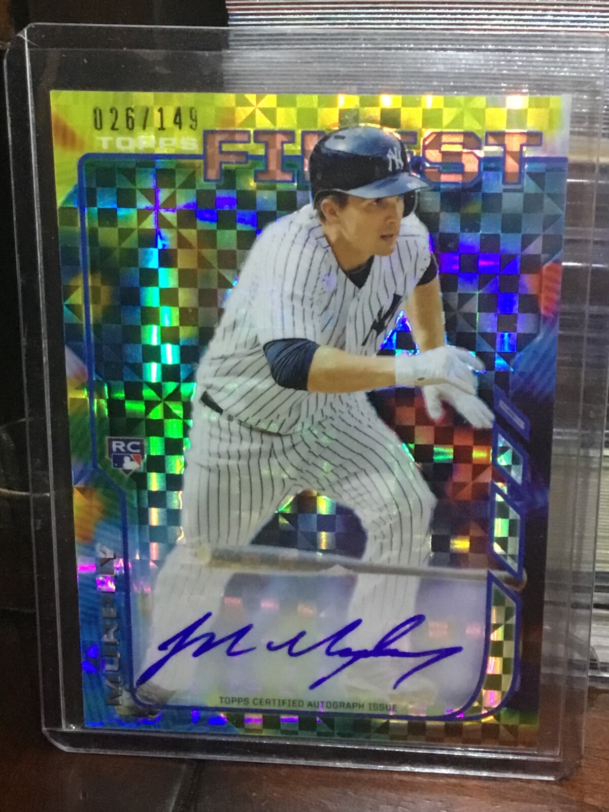 2014 Finest J R MURPHY AUTO RAINBOW /5,/25,/50,/99,/125,/149,base 7 card lot