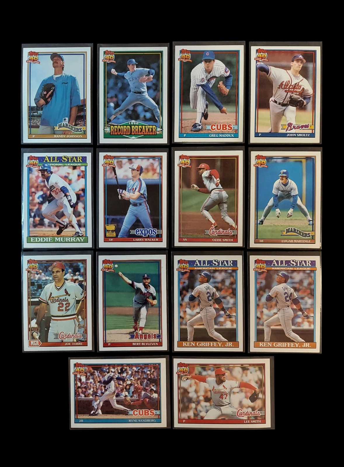 junk wax HALL OF FAMERS 286 Cards • 1989-92 • NRMT-MINT