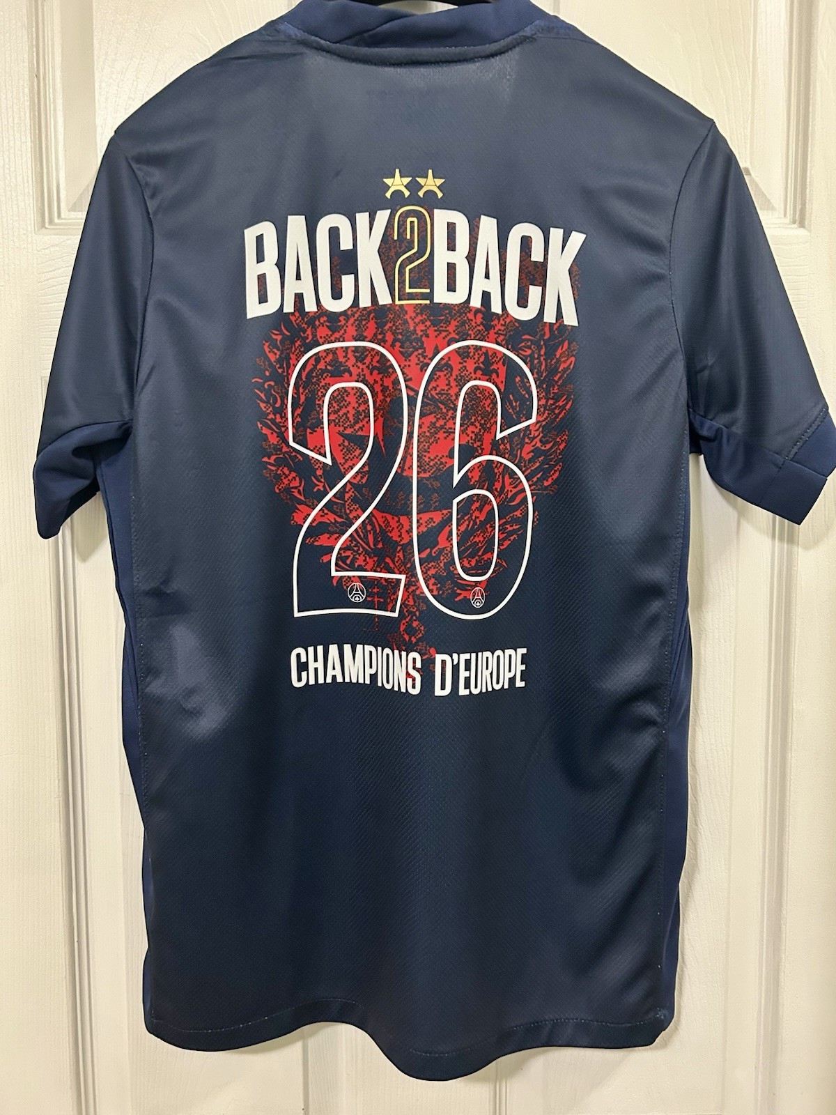 PSG Champion League Winners Jersey – Size Slim Fit Small