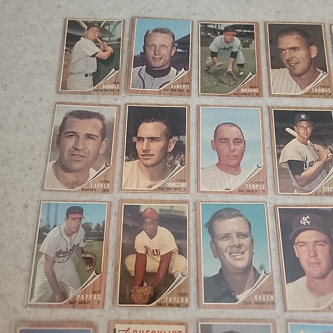 1962 Topps Baseball Your Choice