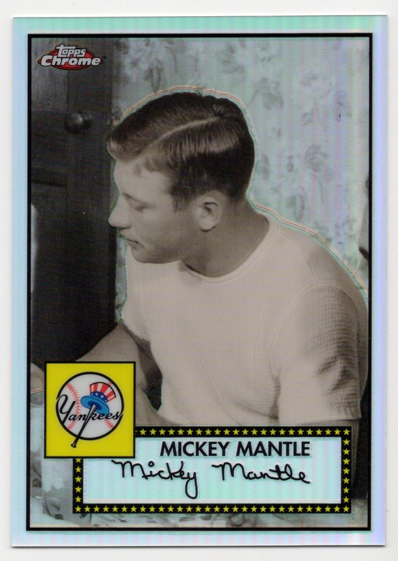 Mickey Mantle, Mantle Story-Refractor /500 #MMS2 – 2007 Topps Chrome