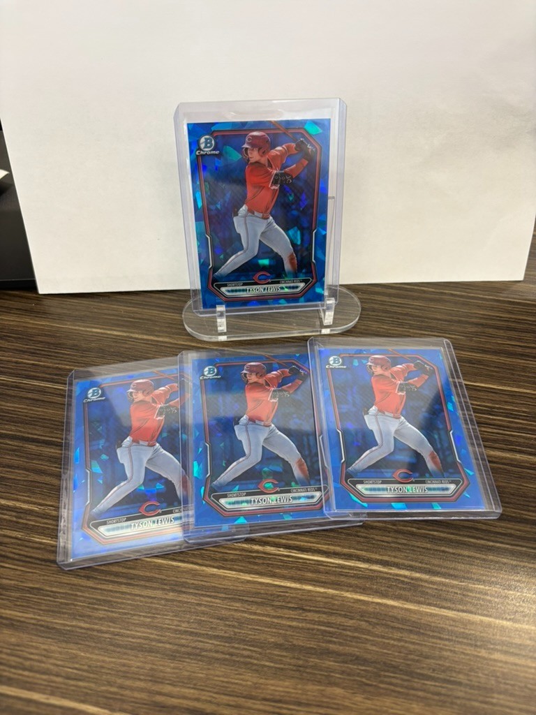 2026 Bowman – Tyson Lewis #BCP-5 Sapphire (1 card)