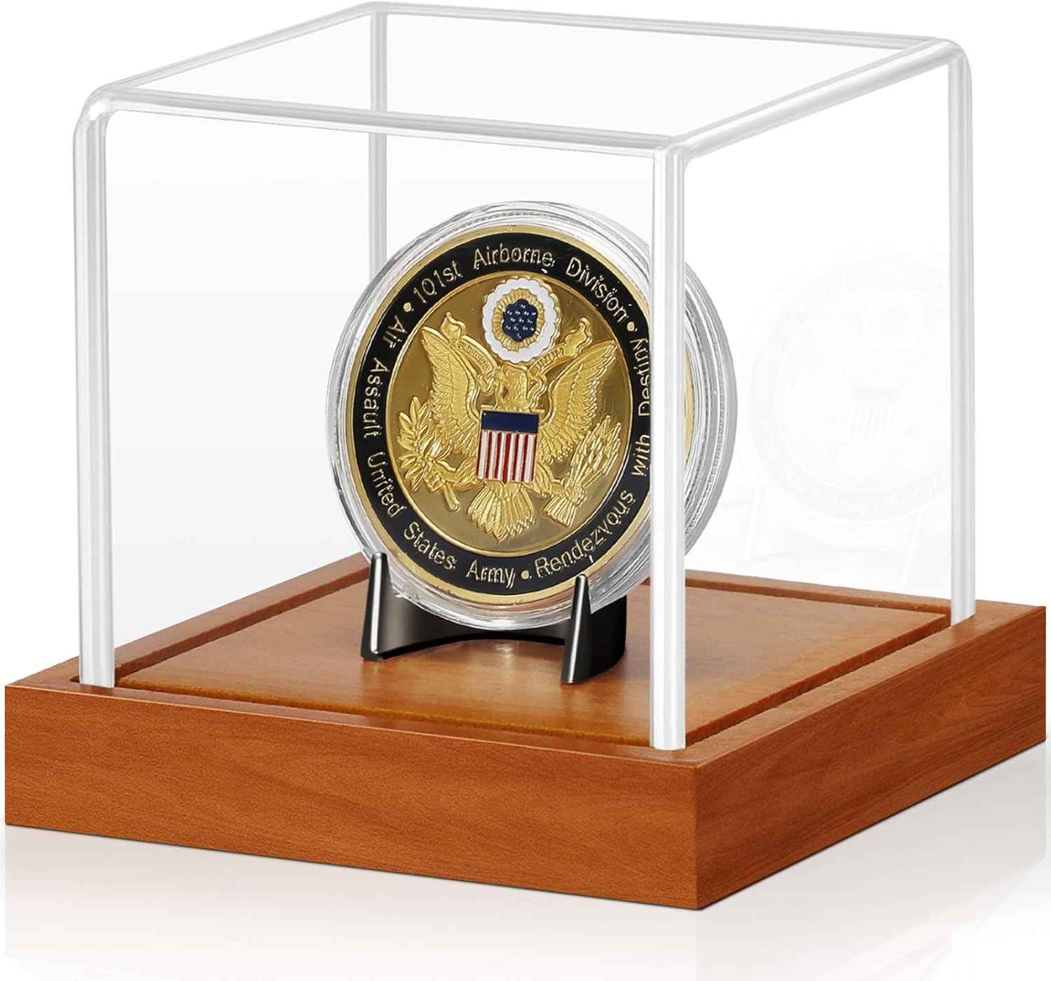 Hat Display Case,Clear Acrylic Baseball Cap Display Box Stand with UV Protection