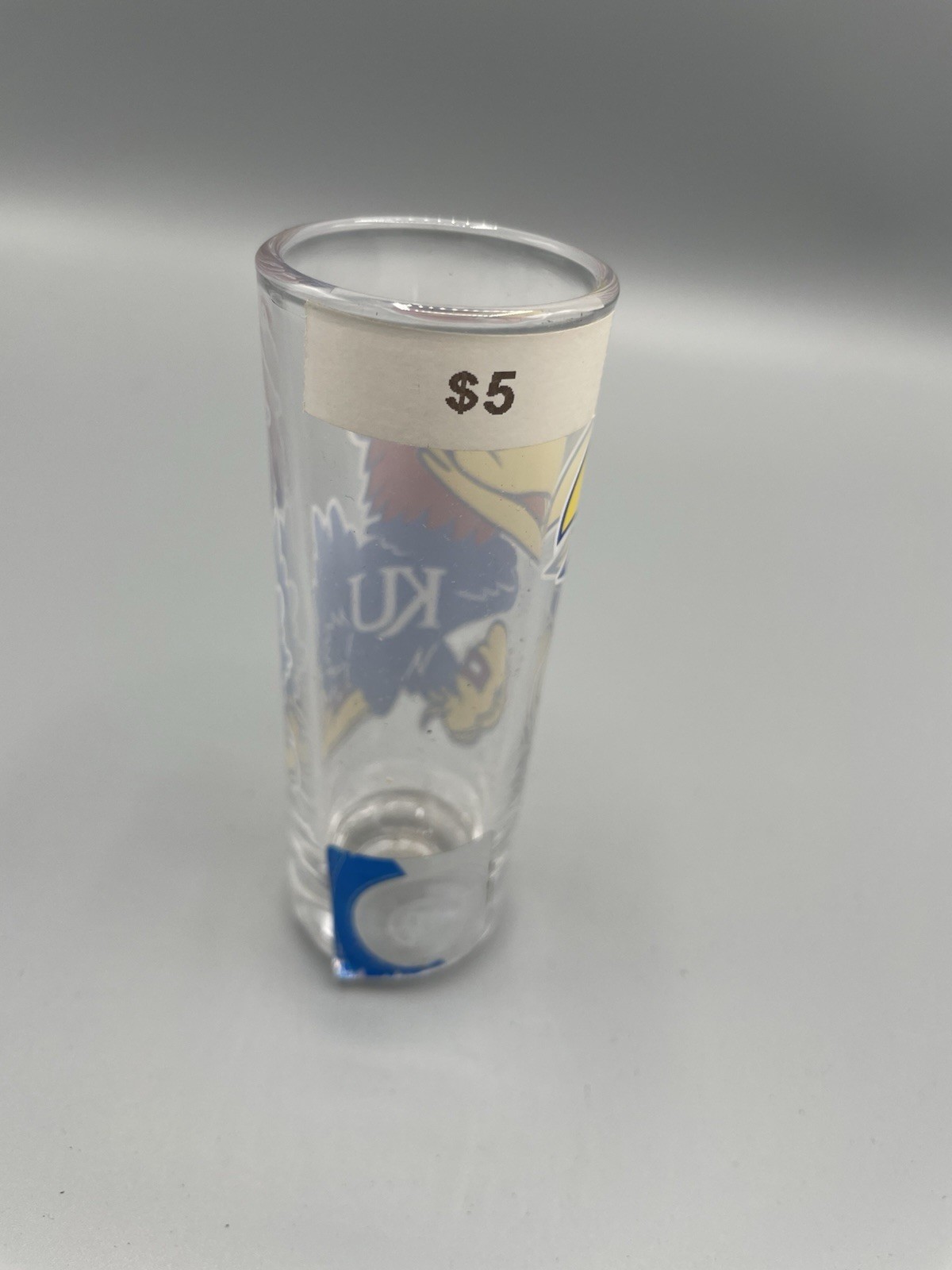 Kansas Jayhawks KU NCAA Licensed Shot Glass / Mini Glass