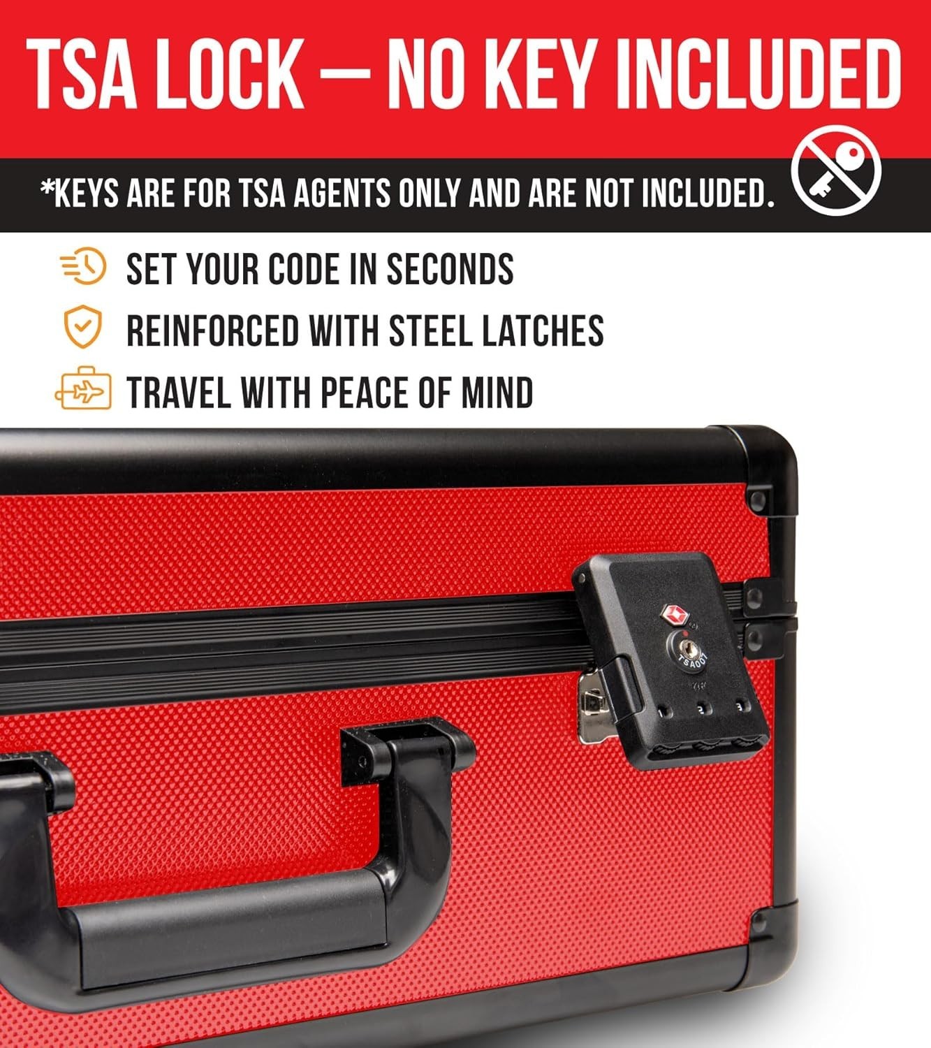 PSA Graded Card Case with TSA Lock Protection