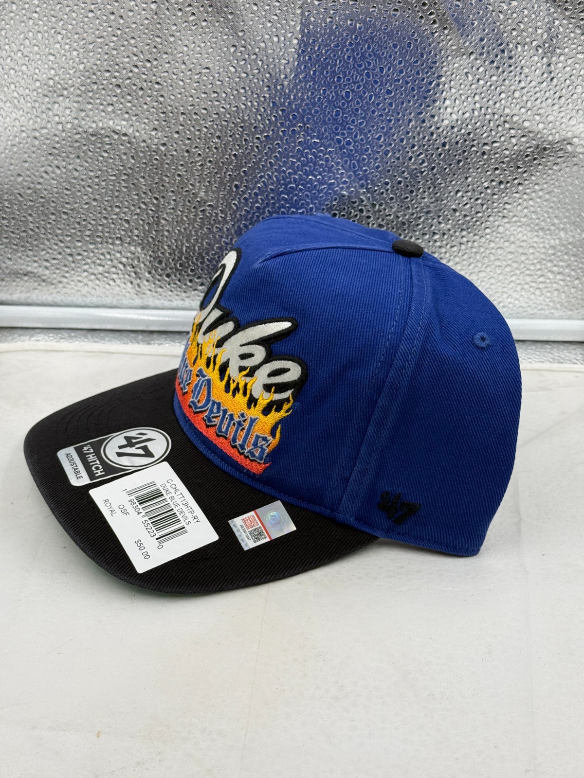 Duke Blue Devils NCAA ’47 Brand Charlton Blue TT Hitch Snapback Adjustable Hat
