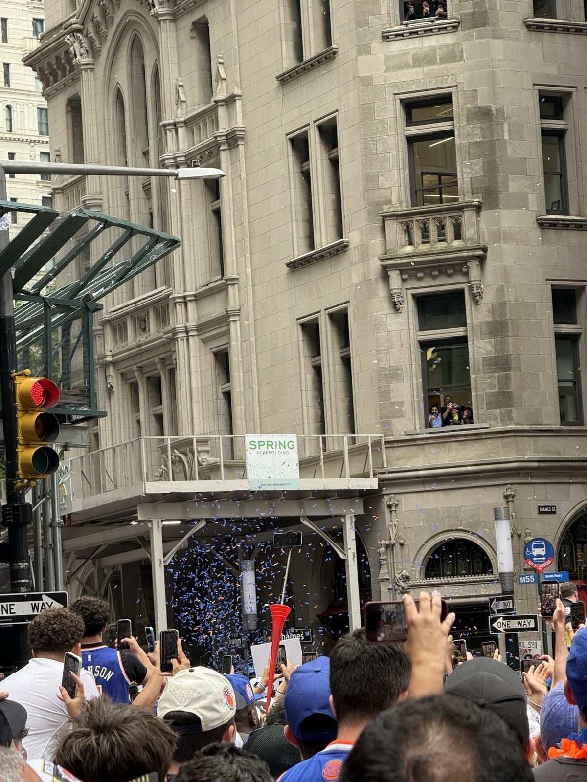 2026 Genuine Knicks Championship Parade Confetti (3 1 Blue, 1 Orange, 1 White)