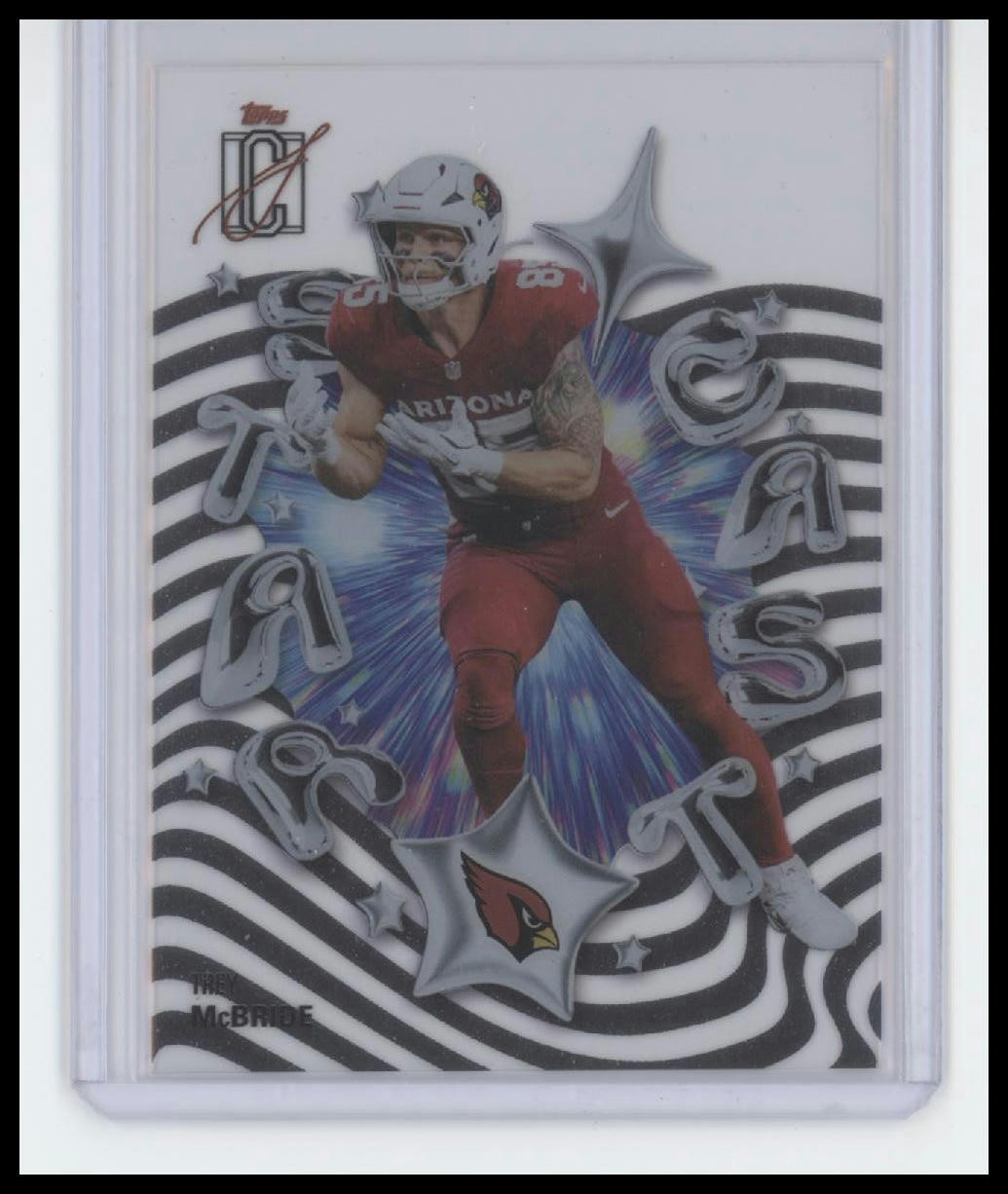 2025 Topps Signature Class Football – Trey McBride “Star Cast” SP #SC-22
