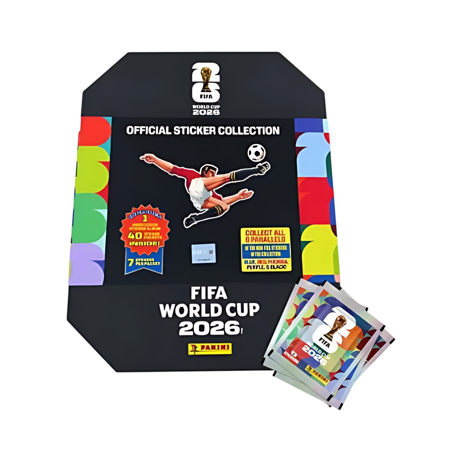 2026 Panini Soccer FIFA World Cup Sticker Stadium Box Costco Exclusive HardCover