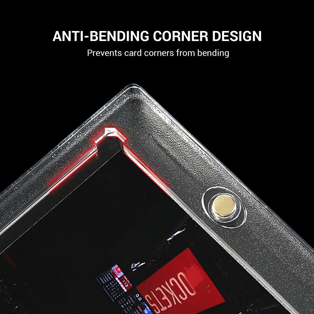 2PACK 187mm Magnetic Booklet Card Holder for National Treasures,Playbook Cards