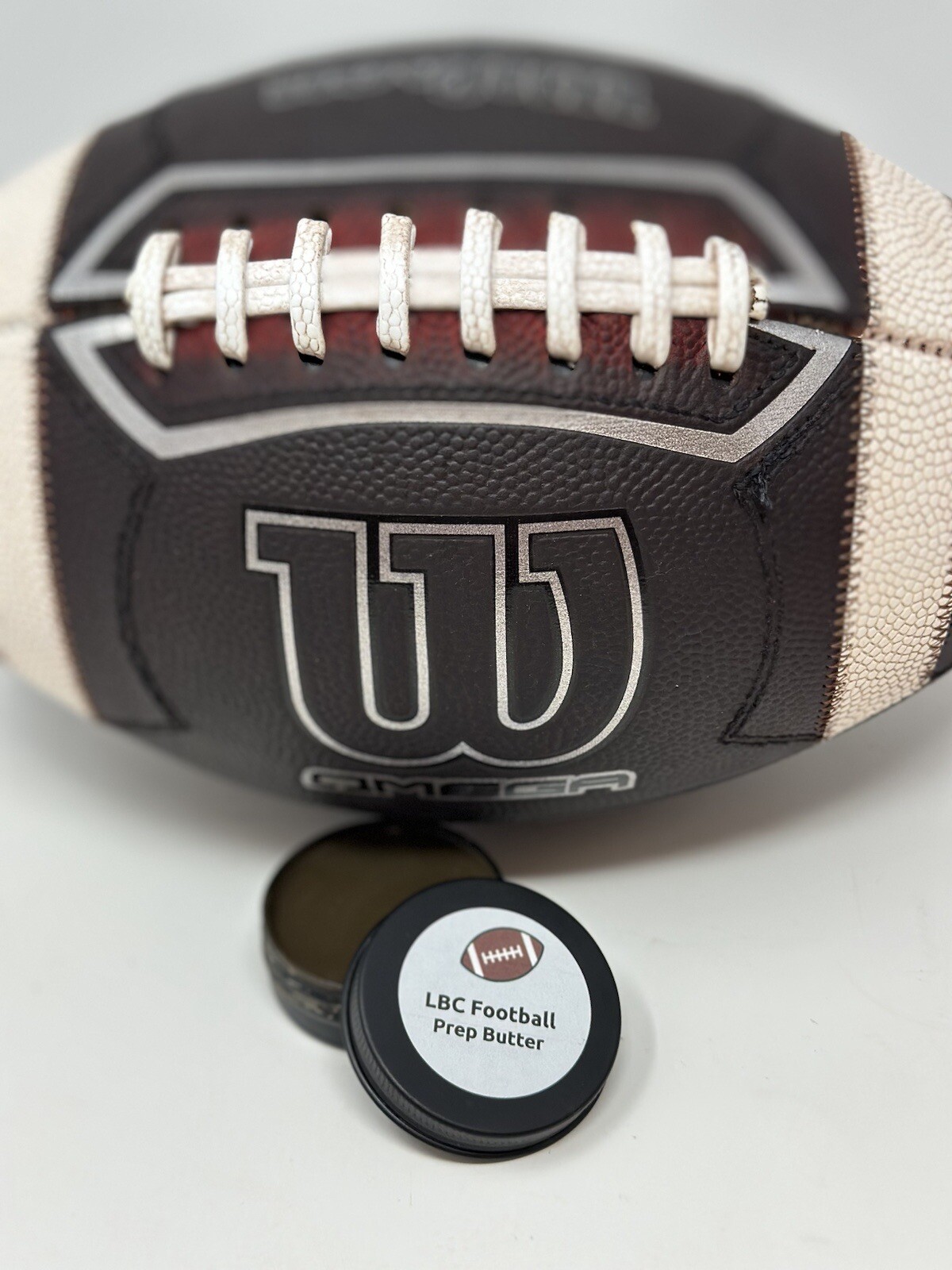LBC Football Prep Butter 4oz Size Mud Compound Mix For Game Prepping Footballs