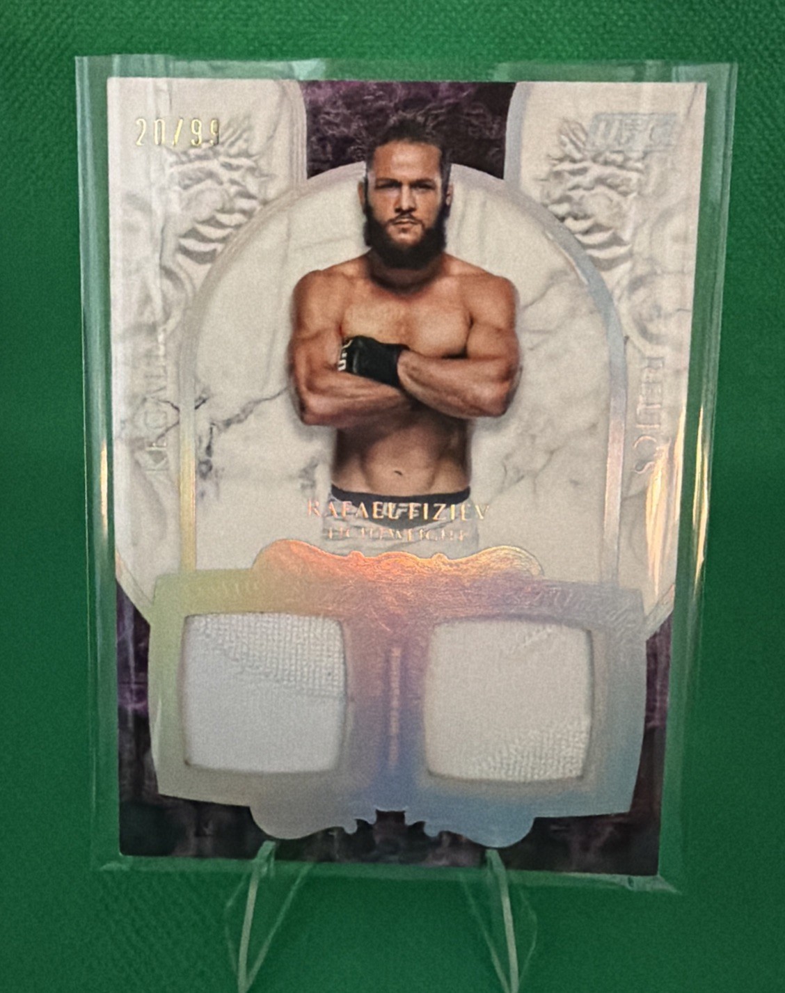 Topps Royalty Collection UFC Regalia Relics Rafael Fiziev #RR-RF /99 MMA