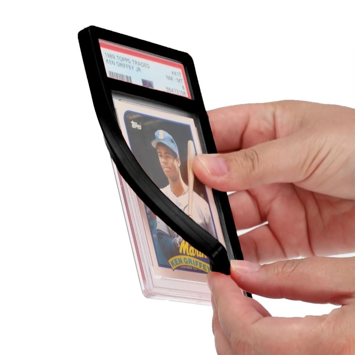 BCW Graded Card Bumper For PSA Certified Slab Black 6 Silicone Egde Protection