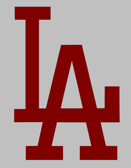 LA Dodgers Vinyl Decal Sticker – You choose color and size