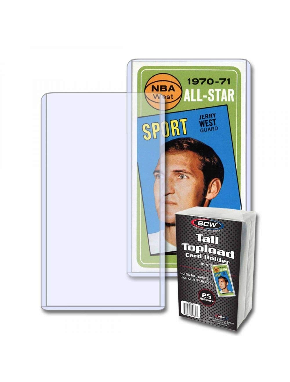 Tall Card Topload Holders – 25 Pack | Protective Case for Collectible Sports …