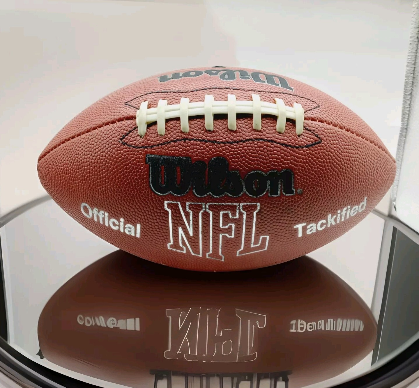 Wilson NFL MVP Football Official Size Model WTF1415 Trackfied Inflate 7-9 Lbs