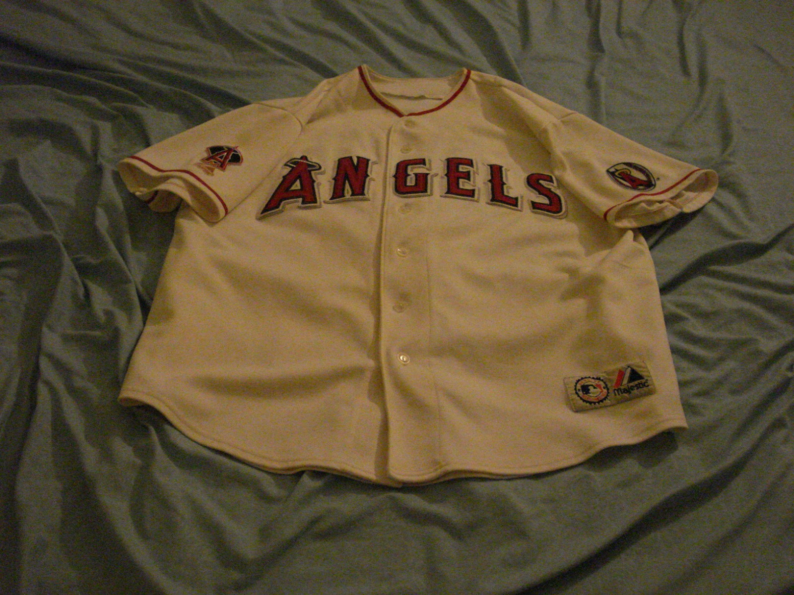 Anaheim California Los Angeles Angels Majestic #12 Jorge Soler Men’s XL Jersey