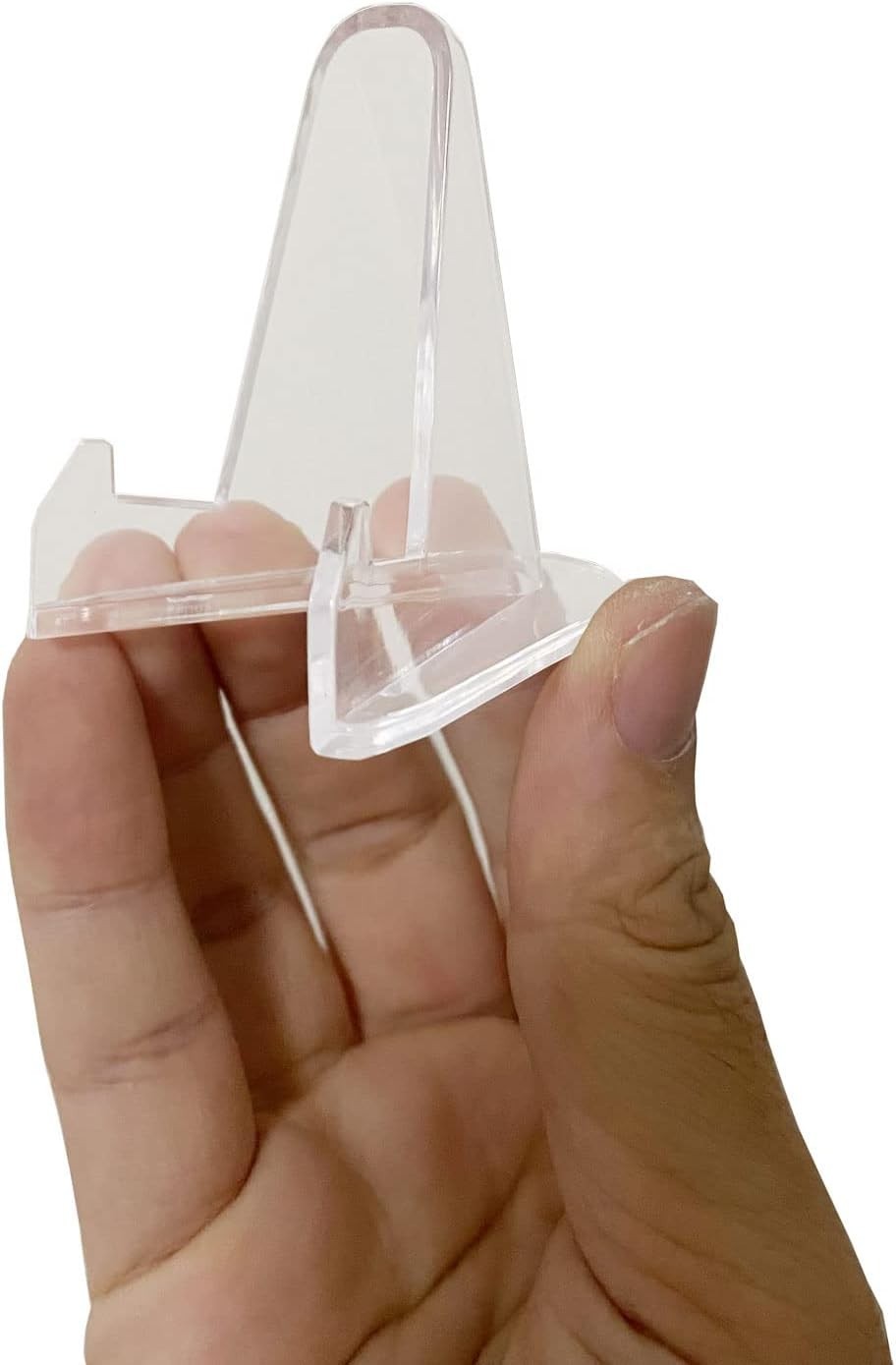 24 Pack Acrylic Card Stands – Medium (2.3″)