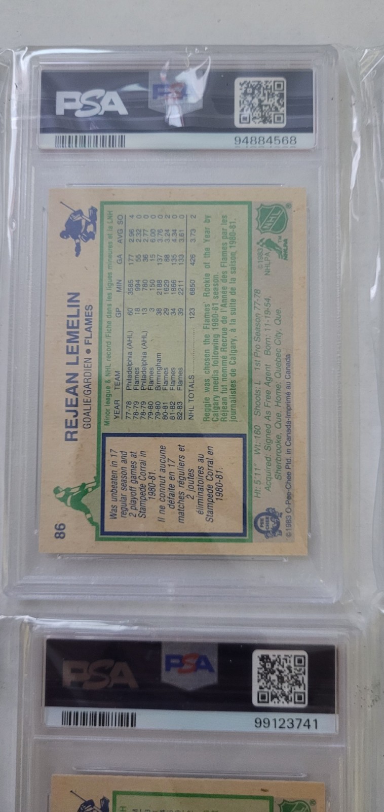 Lot of 9 1983-84 O-Pee-Chee OPC Hockey – All PSA 10 GEM MINT – 3 Rookie Cards RC