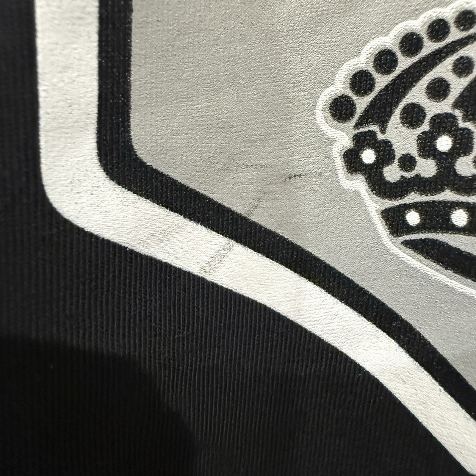 LA Kings New Era T Shirt Large Black New Era Stitch In Side