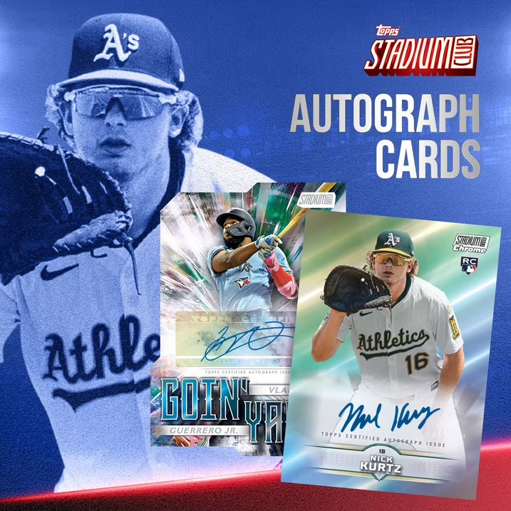 2025 Topps Stadium Club Baseball – Factory Sealed – Mega Box