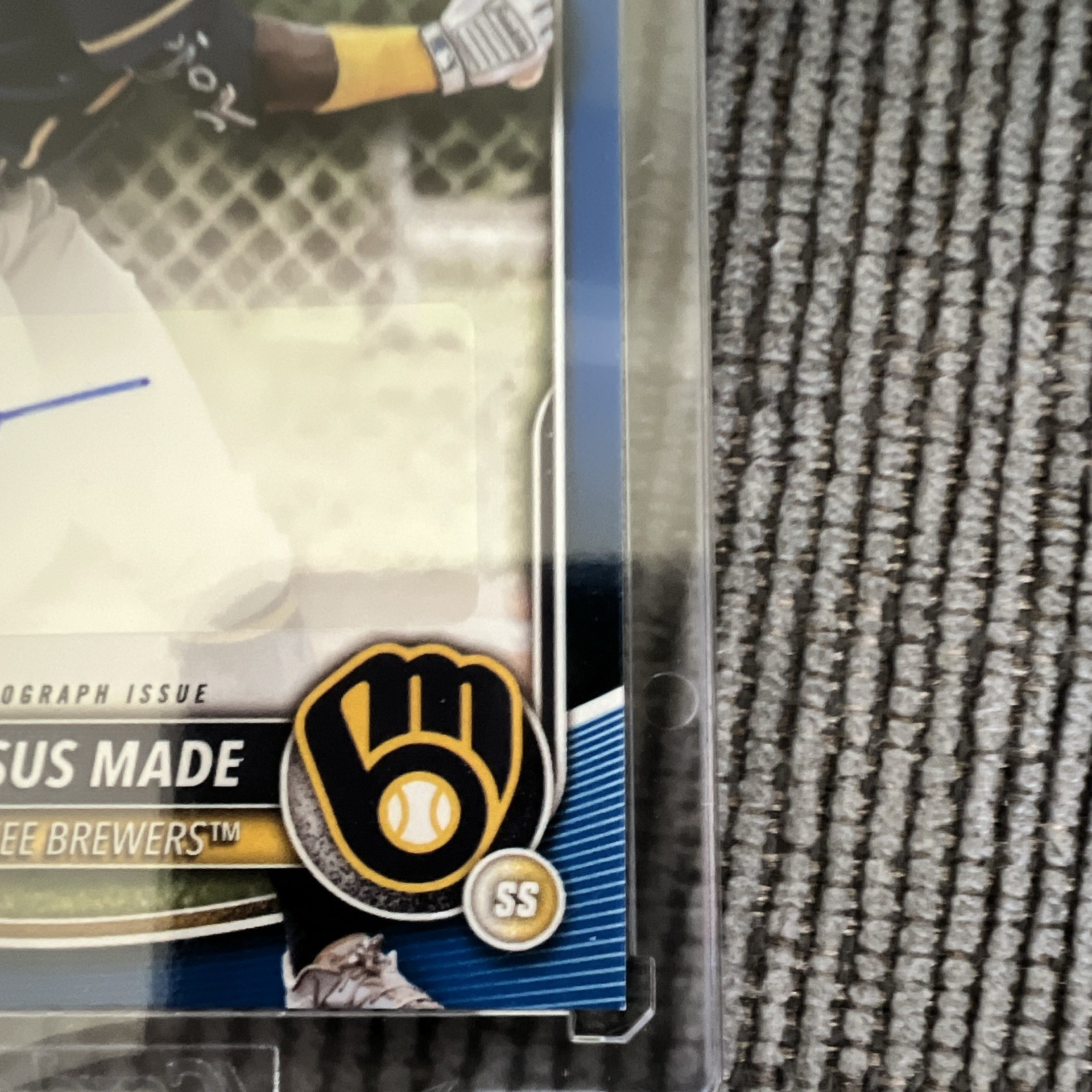 Topps 2025 Bowman Paper Prospect Auto Jesus Made BPA-JM Blue RC /150 Brewers