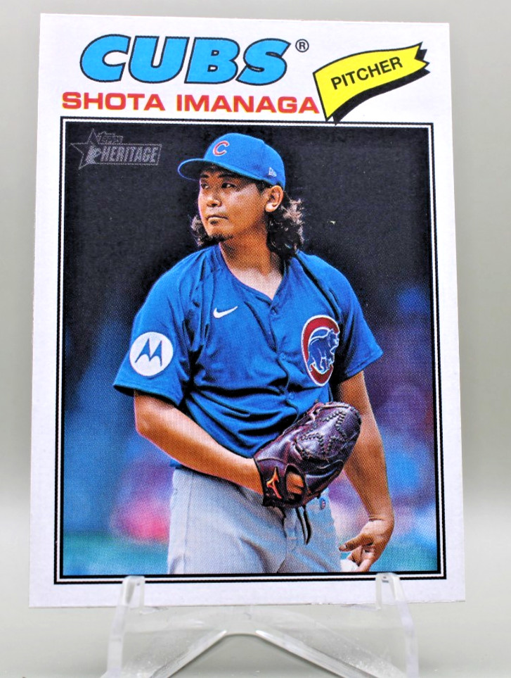 2026 Topps Heritage – Shota Imanaga #202 Cubs