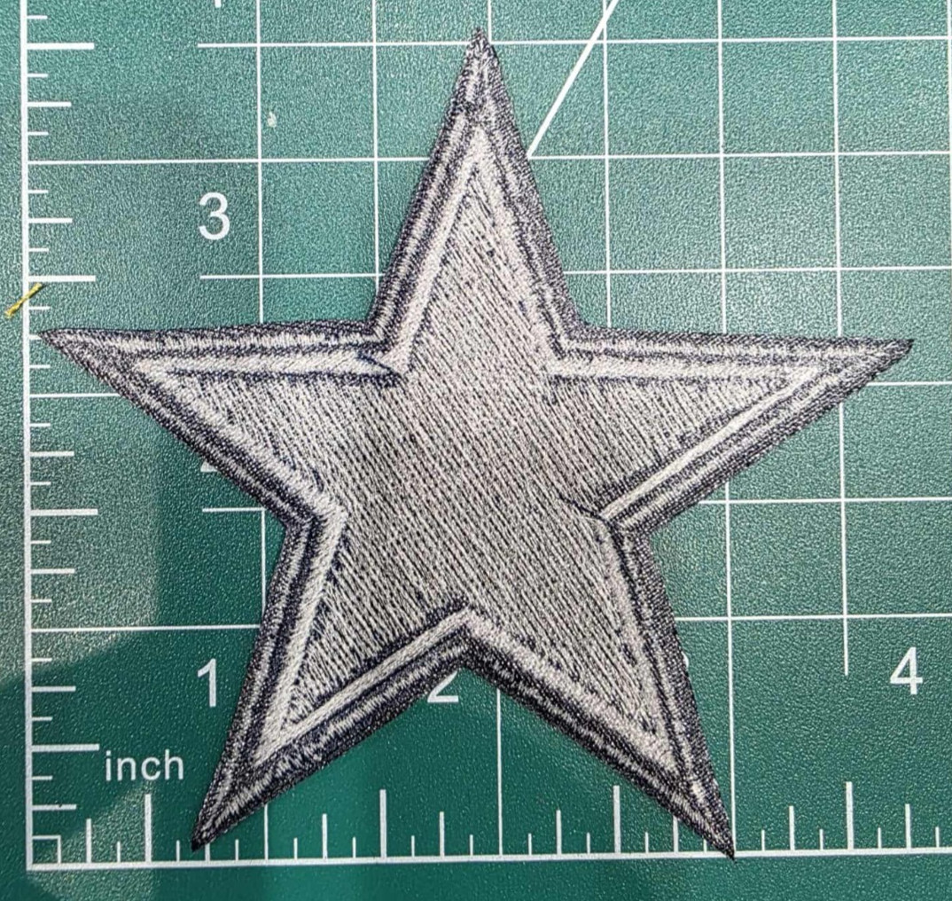 Large 9″ Dallas Cowboys Iron /Sew On Embroidered Patch Football Logo NFL jacket