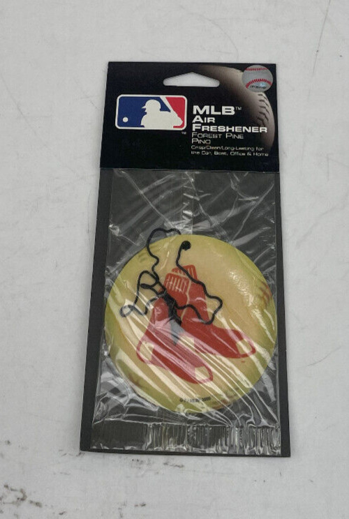 New 3 Set MLB Forest Pine Scent Hanging Air Freshener Boston Redsox