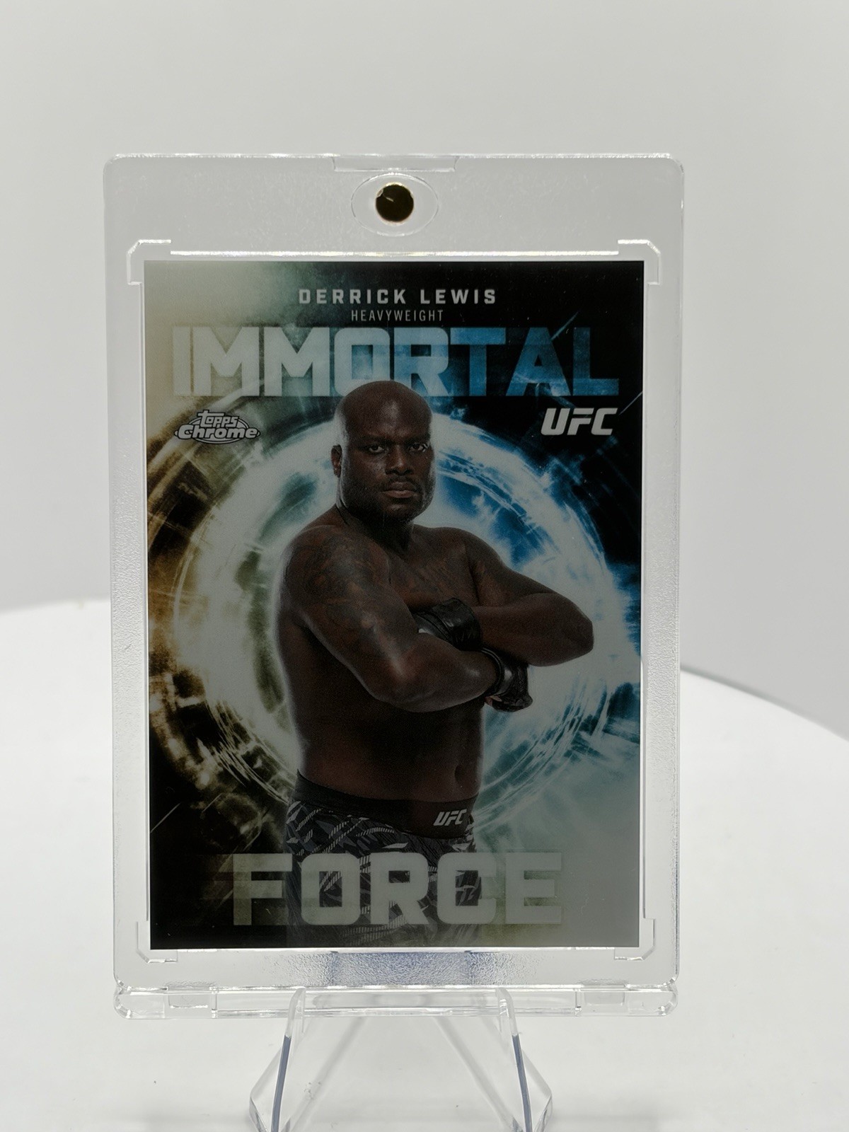 2026 Topps Chrome UFC Derrick Lewis Immortal Force #IF-6 Case Hit