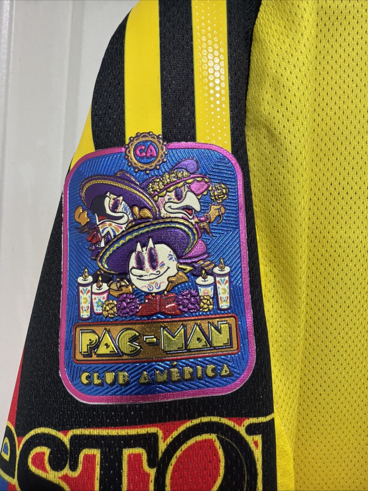 Fidalgo #8 Mens EXTRA LARGE Adidas Club America Authentic x Pac-Man Home Jersey