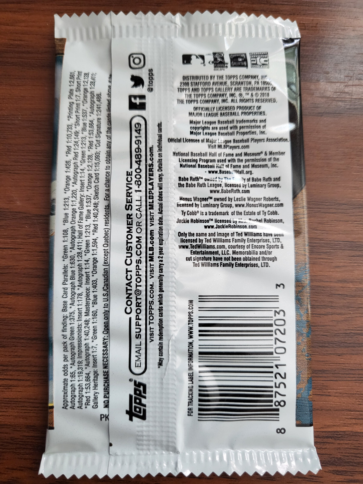 2018 Topps Gallery Baseball 4 Card Blaster Pack – See Checklist within