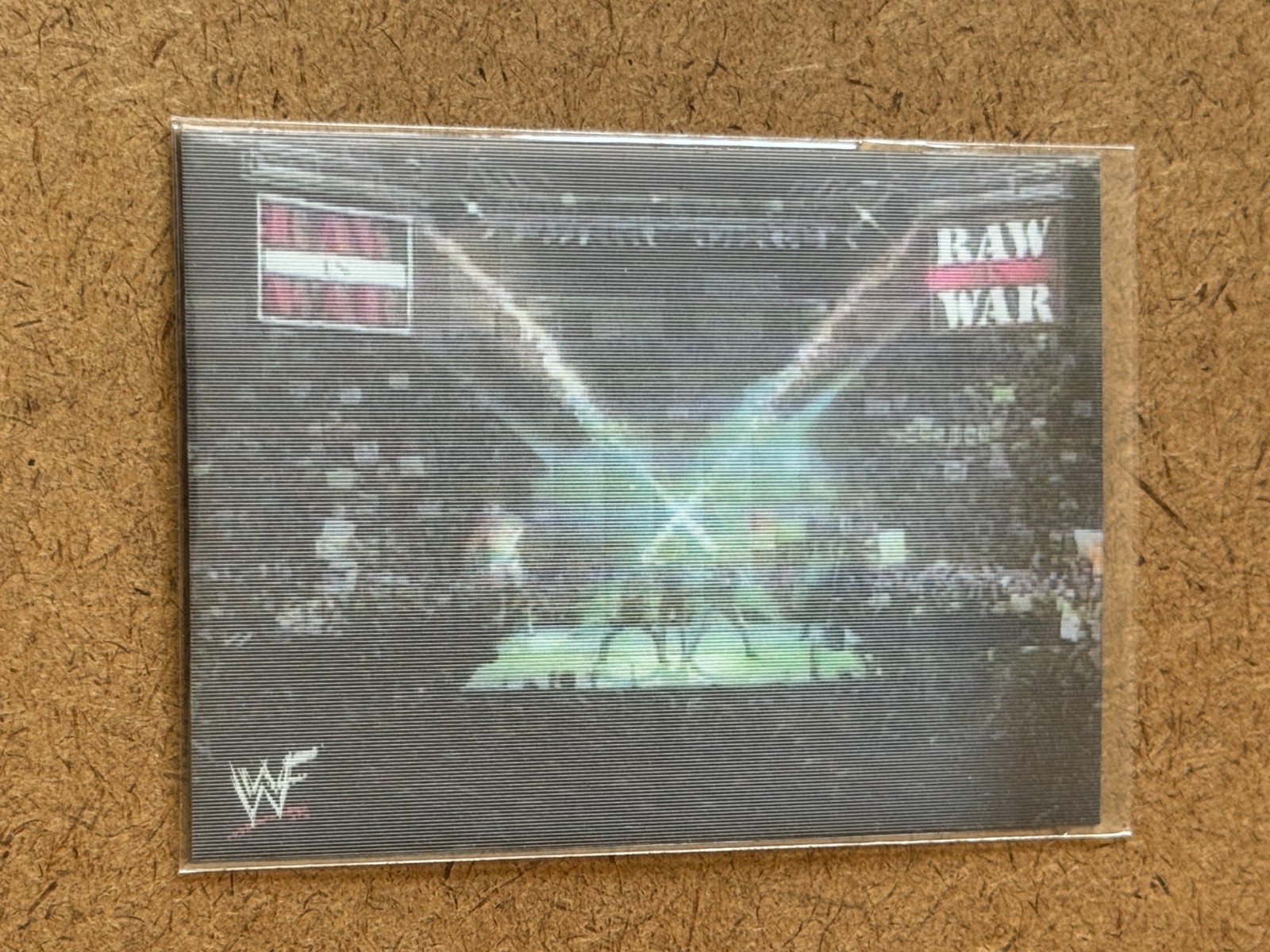 1999 Artbox WWE #23 Lenticular 3D Card D-Generation-X Raw is War HHH Chyna X-PAC