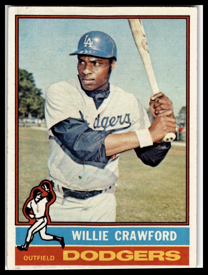1976 Topps #76 Willie Crawford