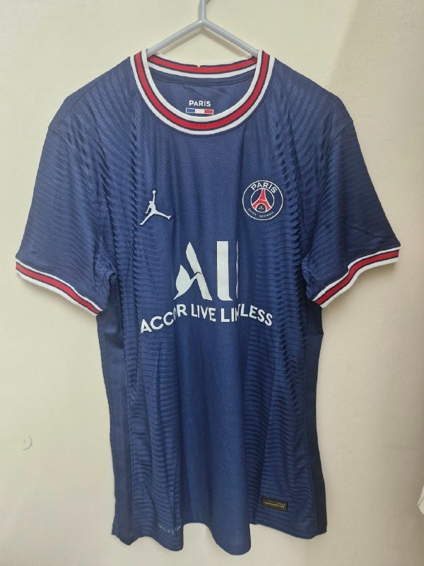 PSG 2021/22 Home Jersey, Size Large (L), Player Specs