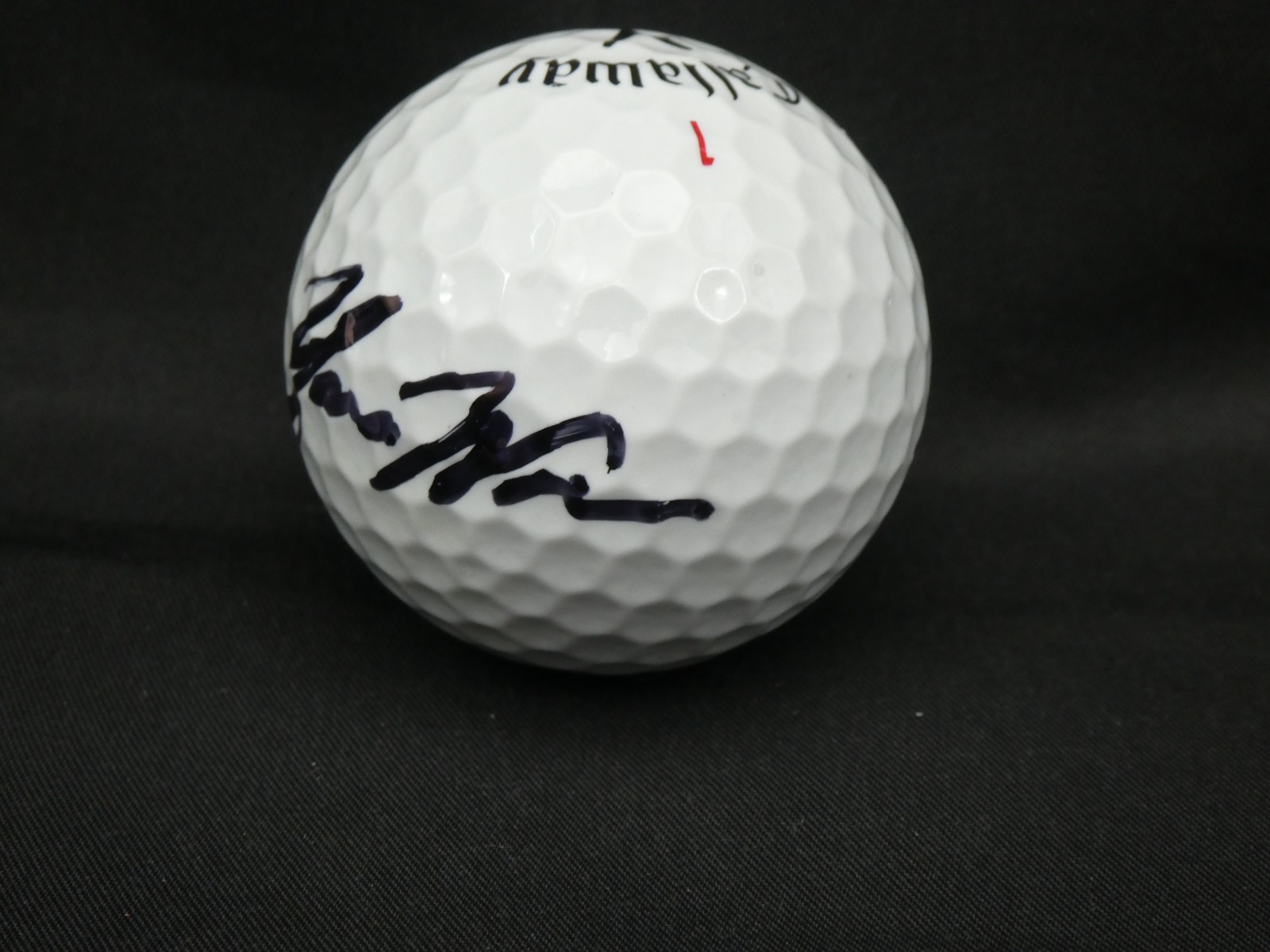Yana Wilson Hand Signed Callaway Golf Ball Signature Autograph LPGA