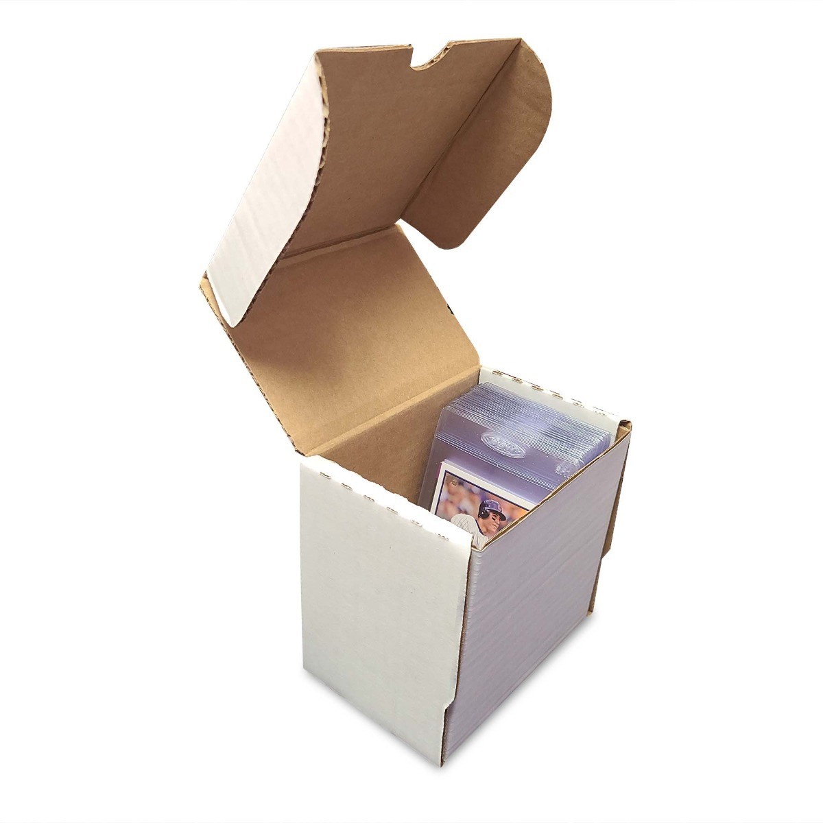 (10) BCW Semi-Rigid #1 Storage Boxes 5″ NEW (Holds 130 Semi-Rigid #1’s Per Box)