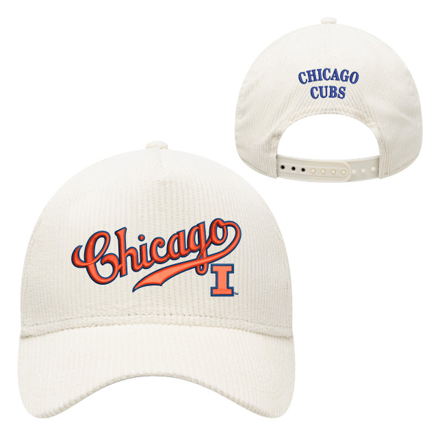 Never Worn Chicago Cubs/Illinois Illini One Size Fits Most Cap: From 6/2/2026