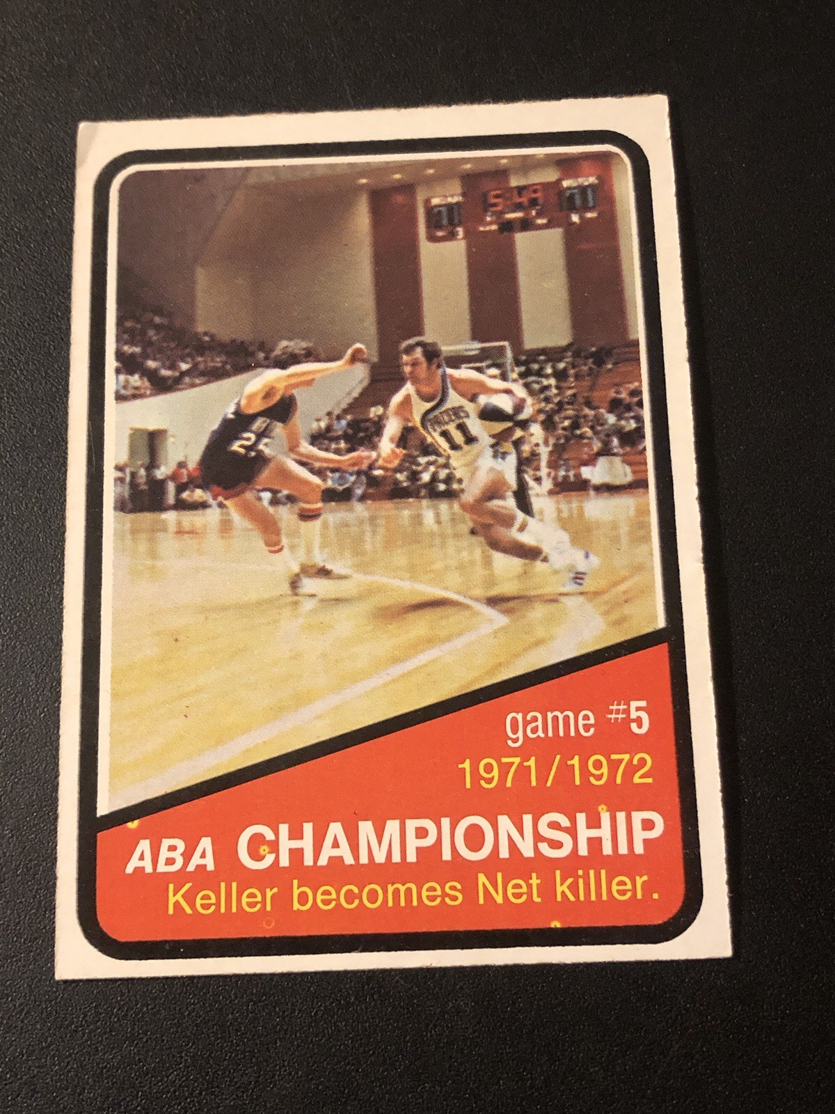 1972-73 Topps ABA Championship Bill Keller Game #5 #245