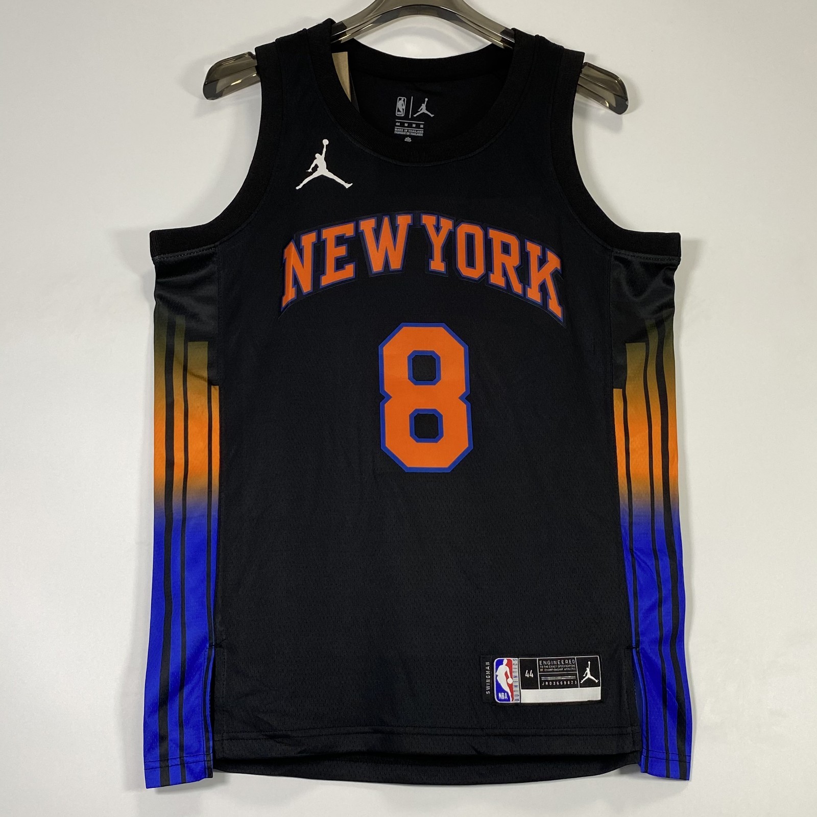 OG Anunoby #8 Statement Edition Men’s Swingman Jersey ,Black Size：S-2XL