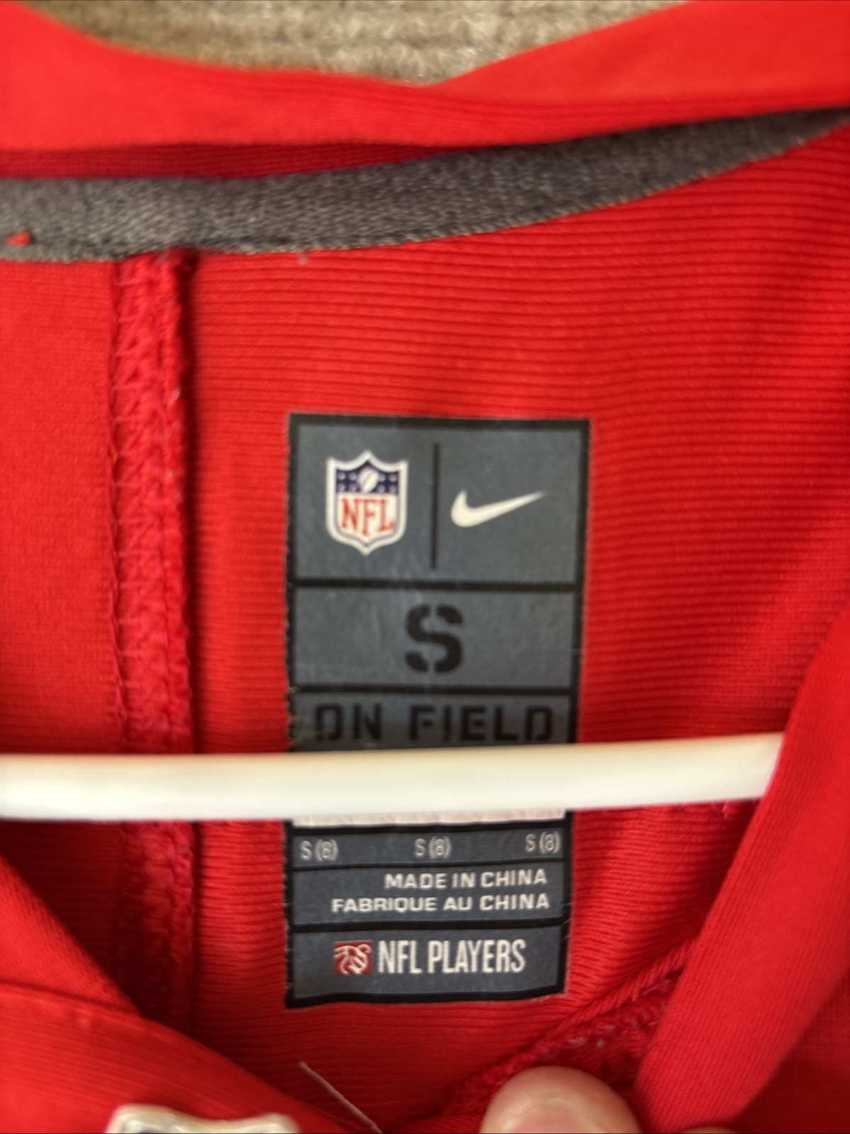 Nike Kansas City Chiefs Mecole Hardman Jr Red Jersey Size Men’s Small STITCHED